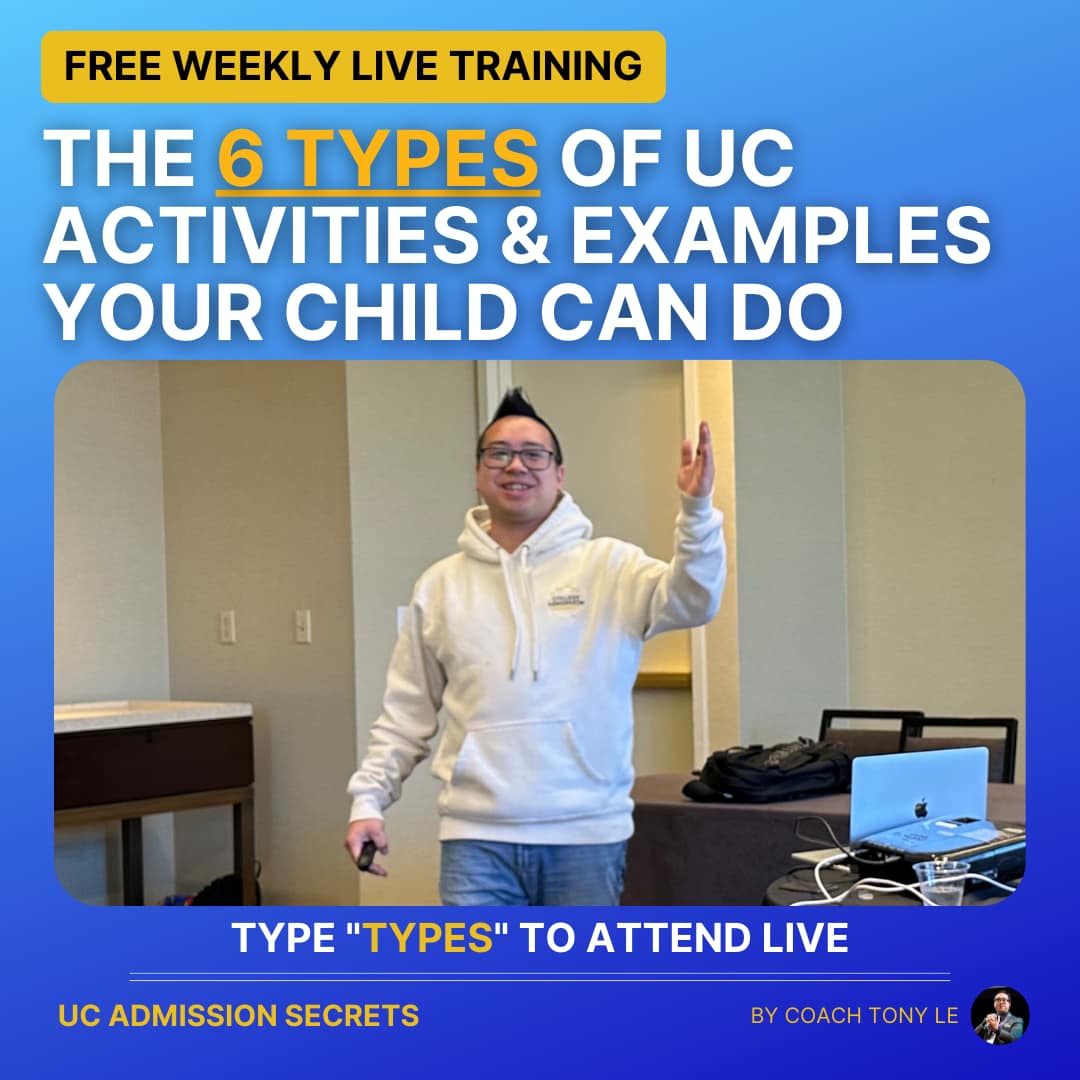 The 6 Types of UC Activities & Examples Your Child Can Do